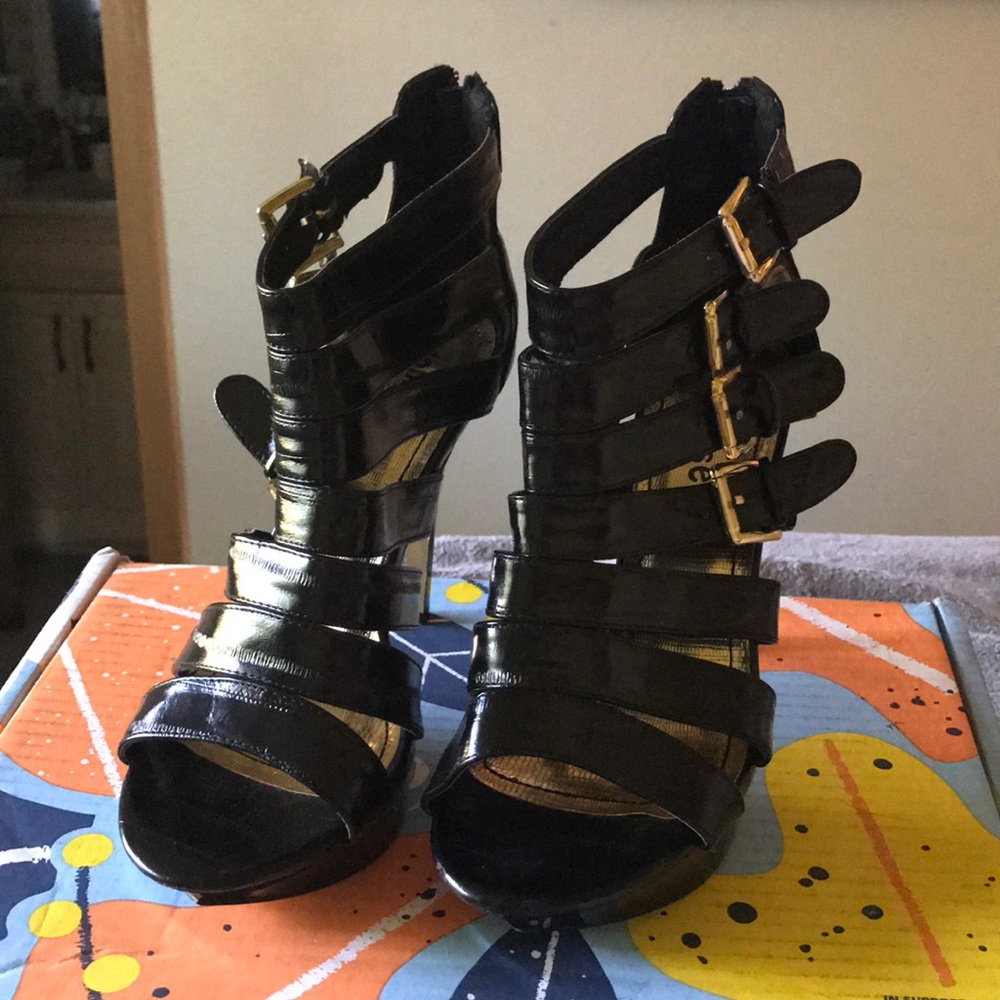 Dollhouse strapped stilettos